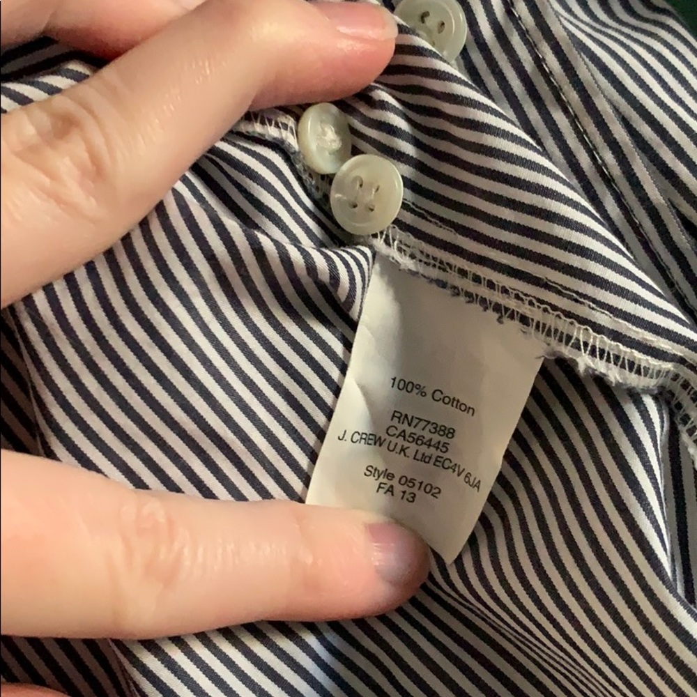J Crew | striped button down - Picture 6 of 6